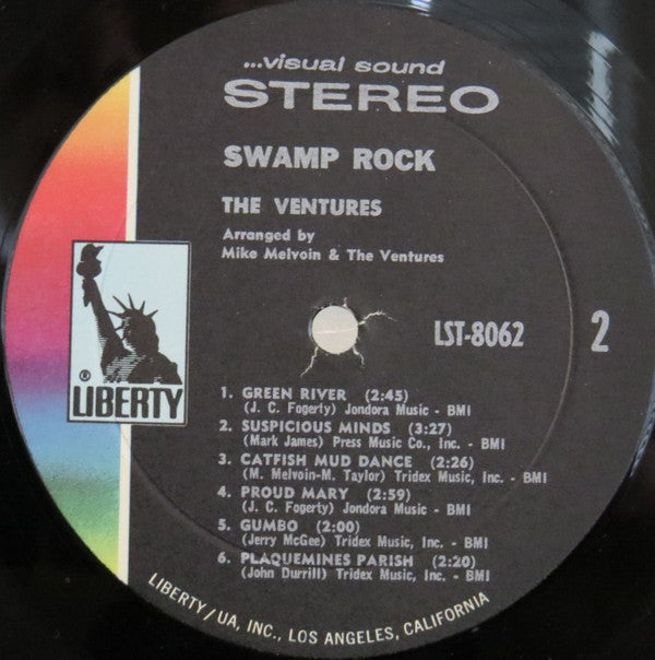 The Ventures : Swamp Rock (LP, Album, Res)