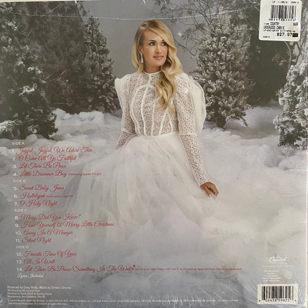 Carrie Underwood : My Gift (2xLP, Album, RE, S/Edition, Whi)
