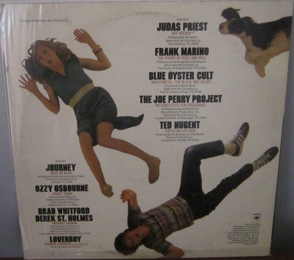 Various : Speaker Death! (Heavy Metal Head-Bangers) (LP, Comp, Promo)