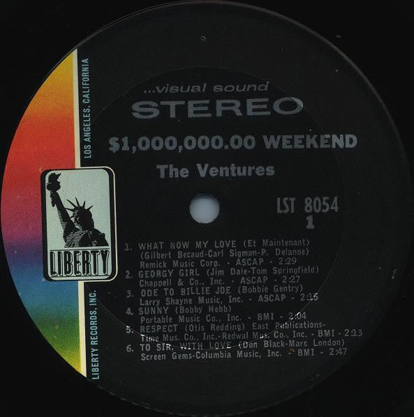 The Ventures : $1,000,000.00 Weekend (LP, Album, Ter)