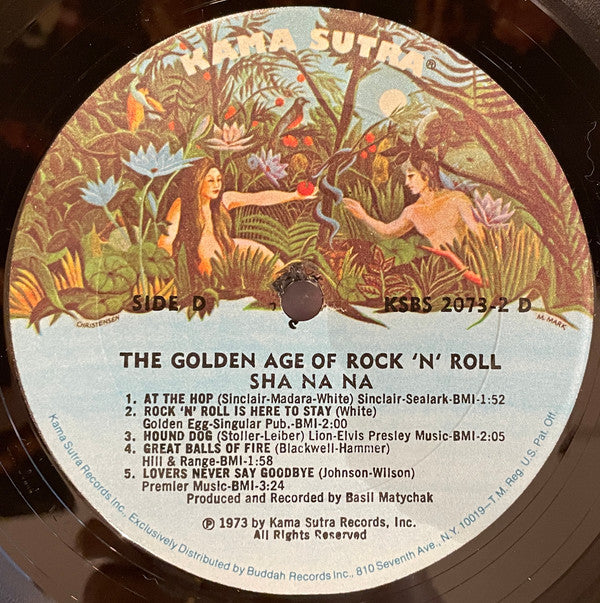 Sha Na Na : The Golden Age Of Rock 'N' Roll (2xLP, Album, Son)