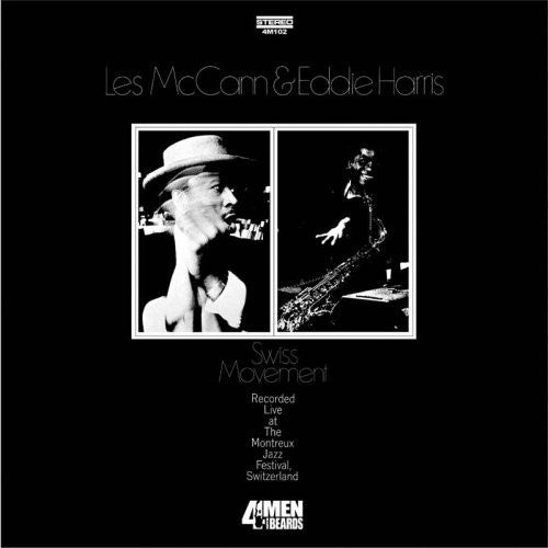 Les McCann & Eddie Harris : Swiss Movement (LP, Album, RE, RM, 180)