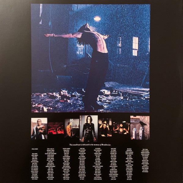 Various : The Crow (Original Motion Picture Soundtrack) (LP + LP, S/Sided, Etch + Album, Ltd, RE, RP, Blu)