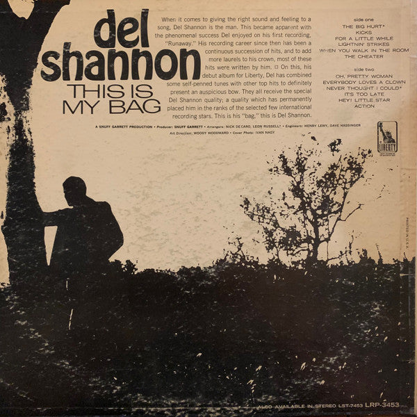 Del Shannon : This Is My Bag (LP, Album, Mono)