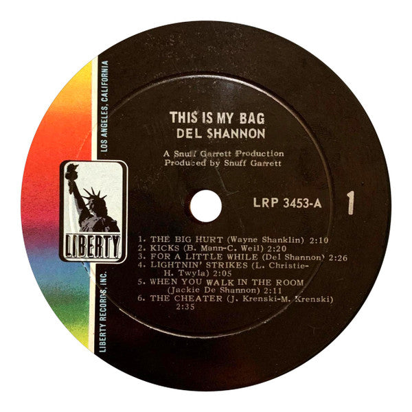 Del Shannon : This Is My Bag (LP, Album, Mono)
