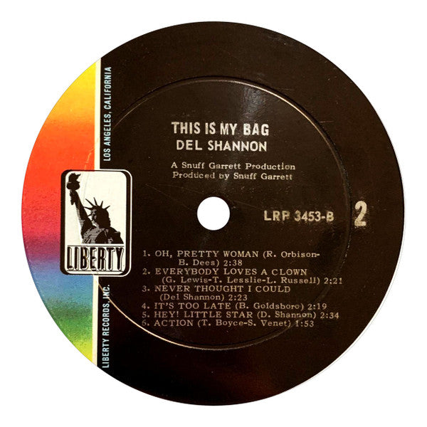 Del Shannon : This Is My Bag (LP, Album, Mono)