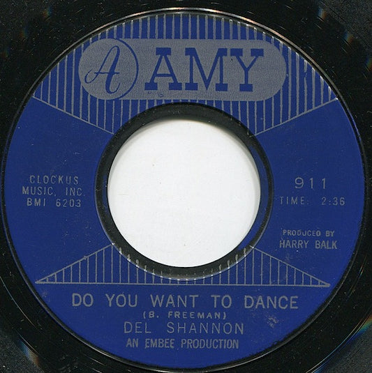 Del Shannon : Do You Want To Dance (7", Single, Styrene)