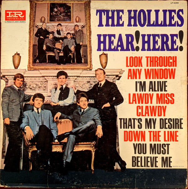 The Hollies : Hear! Here! (LP, Album, Mono, 1st)