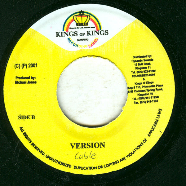 Louie Culture : Dem Gawn (7")