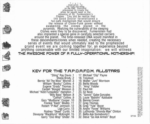 George Clinton & The P-Funk Allstars* : T.A.P.O.A.F.O.M. (CD, Album)