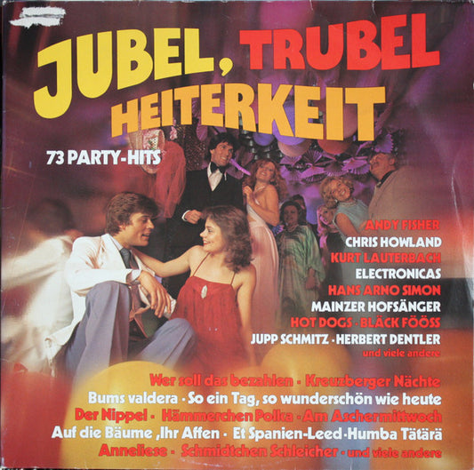 Various : Jubel, Trubel, Heiterkeit (73 Party-Hits) (2xLP, Comp, Club)