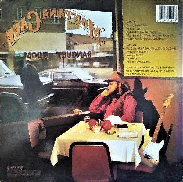 Hank Williams, Jr.* : Montana Cafe (LP, Album)