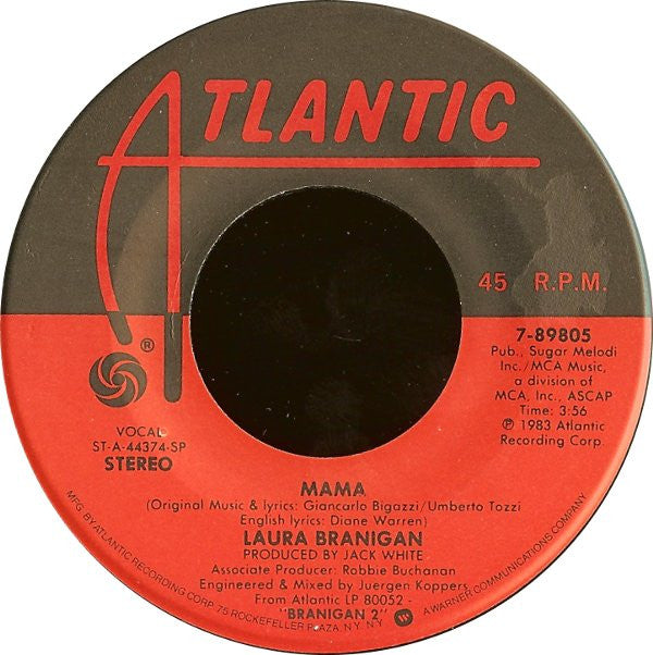 Laura Branigan : How Am I Supposed To Live Without You (7", SP )