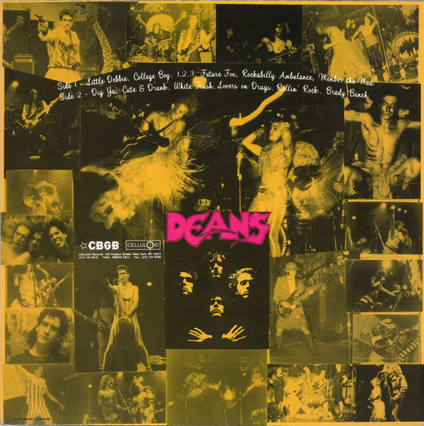 Flash Cooney & The Deans Of Discipline : Horror-Glitter-Transvesto-Billy (LP, Album)
