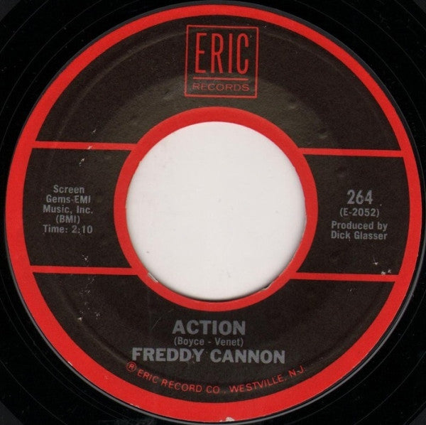 Freddy Cannon : Way Down Yonder In New Orleans / Action (7", Single, Styrene)