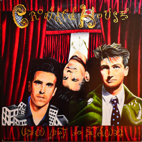 Crowded House : Temple Of Low Men (LP, Album, Club)
