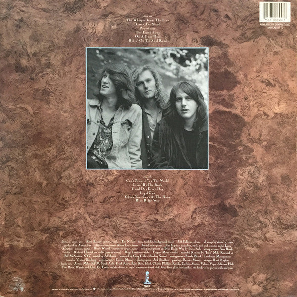 Drivin' N' Cryin' : Whisper Tames The Lion (LP, Album, SRC)