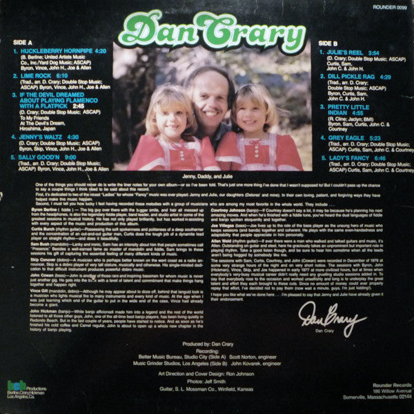 Dan Crary : Lady's Fancy (LP, Album)