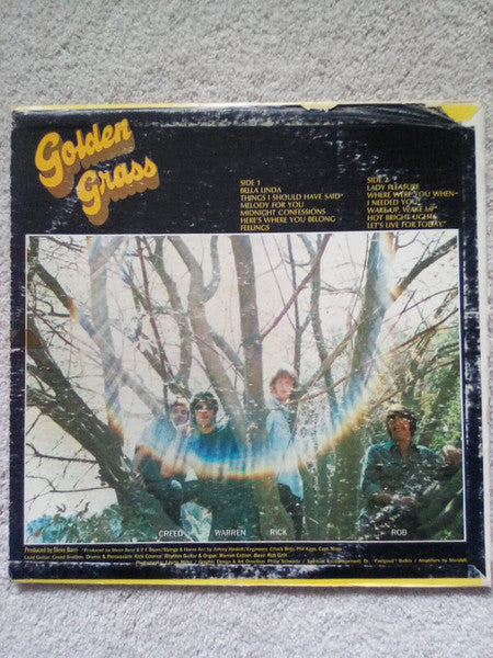 The Grass Roots : Golden Grass (Their Greatest Hits) (LP, Comp, Ter)
