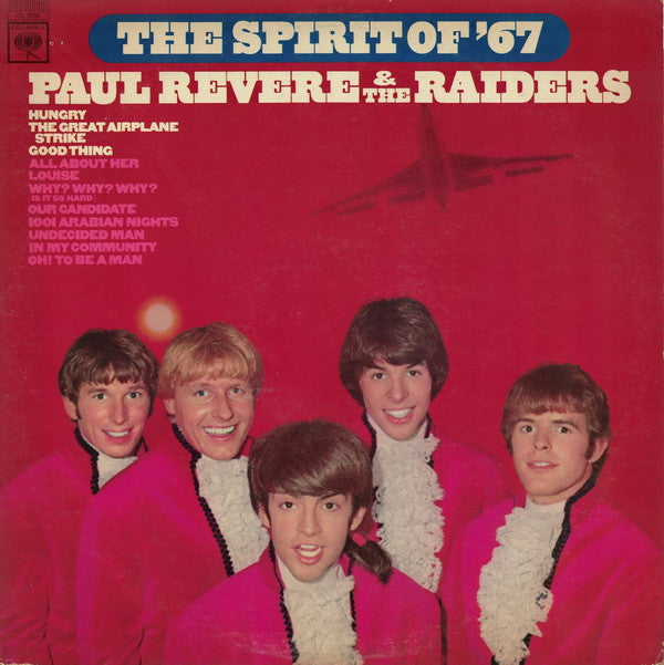 Paul Revere & The Raiders : The Spirit Of '67 (LP, Album, Mono)