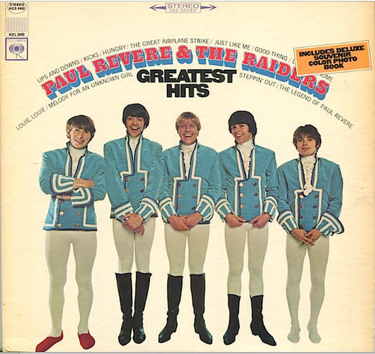Paul Revere & The Raiders : Paul Revere & The Raiders' Greatest Hits (LP, Comp)