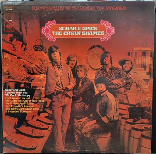 The Cryan' Shames : Sugar & Spice (LP, San)