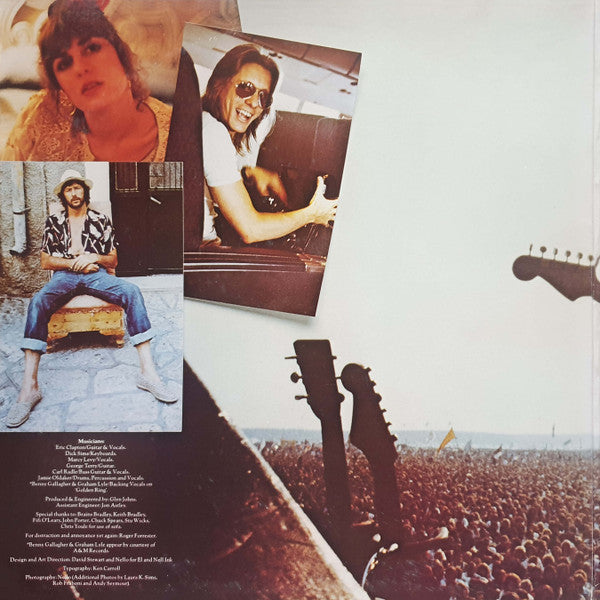 Eric Clapton : Backless (LP, Album, Gat)