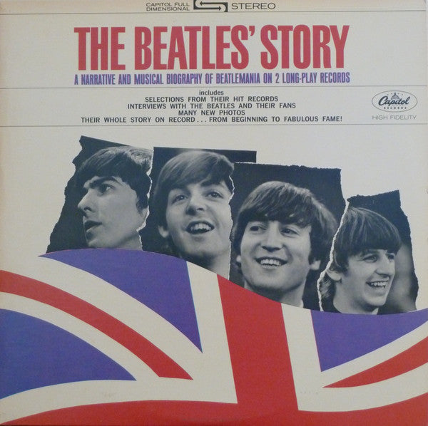 The Beatles : The Beatles' Story (2xLP, Album, RE, Jac)