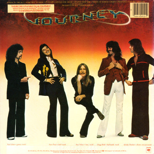 Journey : Infinity (LP, Album, RE, RM, Hal)