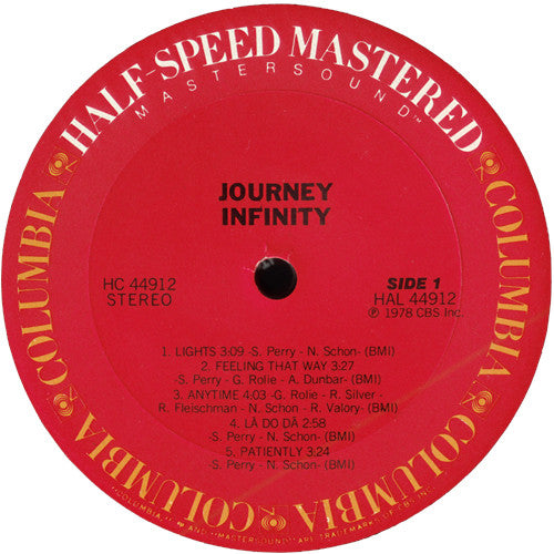 Journey : Infinity (LP, Album, RE, RM, Hal)