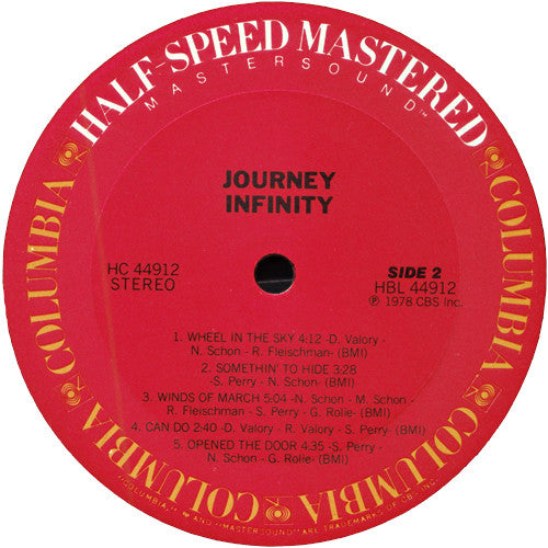 Journey : Infinity (LP, Album, RE, RM, Hal)