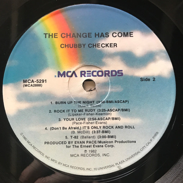 Chubby Checker : The Change Has Come (LP)
