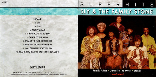 Sly & The Family Stone : Super Hits (CD, Comp)