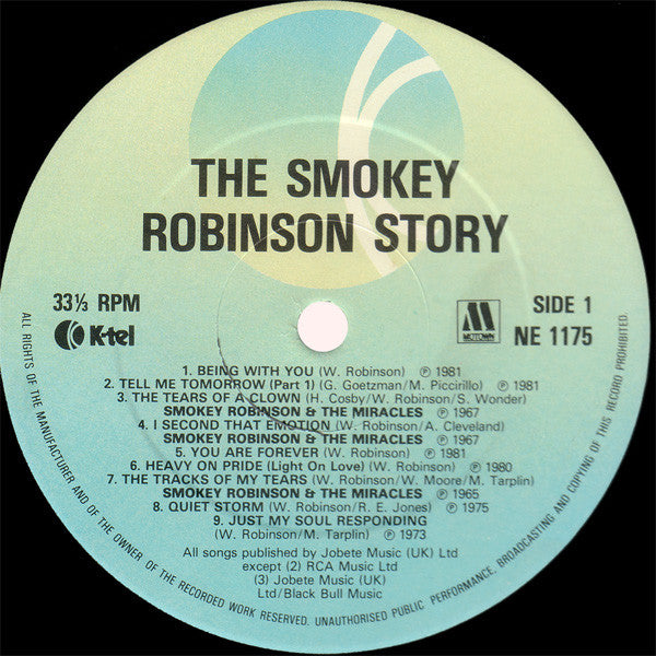 Smokey Robinson : The Smokey Robinson Story (18 Golden Greats) (LP, Comp)