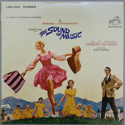 Rodgers And Hammerstein* / Julie Andrews, Christopher Plummer, Irwin Kostal : The Sound Of Music (An Original Soundtrack Recording) (LP, Album, Ind)
