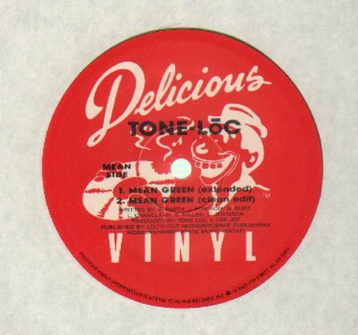 Tone-Lōc* : Mean Green/Funky Westside/Cheeba Cheeba (Remix) (12", Promo, Cle)
