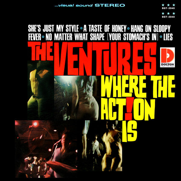 The Ventures : Where The Action Is (LP, Album)