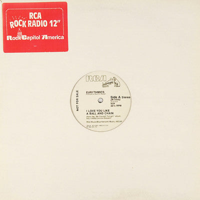 Eurythmics : I Love You Like A Ball And Chain (12", Single, Promo)