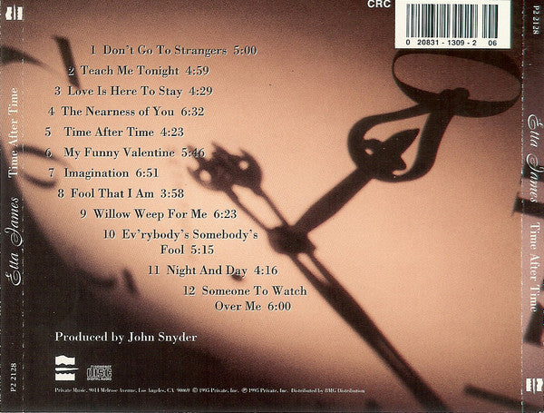 Etta James : Time After Time (CD, Album, Club)