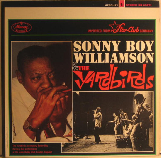 Sonny Boy Williamson (2) & The Yardbirds : Sonny Boy Williamson & The Yardbirds (LP, Album, RE, Mer)