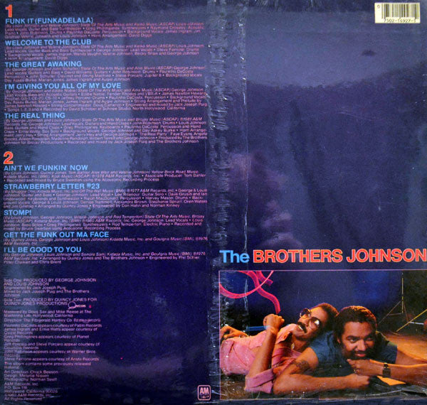 The Brothers Johnson* : Blast! (LP, Album, Comp, B-l)