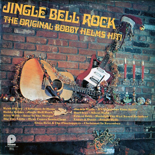 Various : Jingle Bell Rock - The Original Bobby Helms Hit! (LP, Comp, Sil)