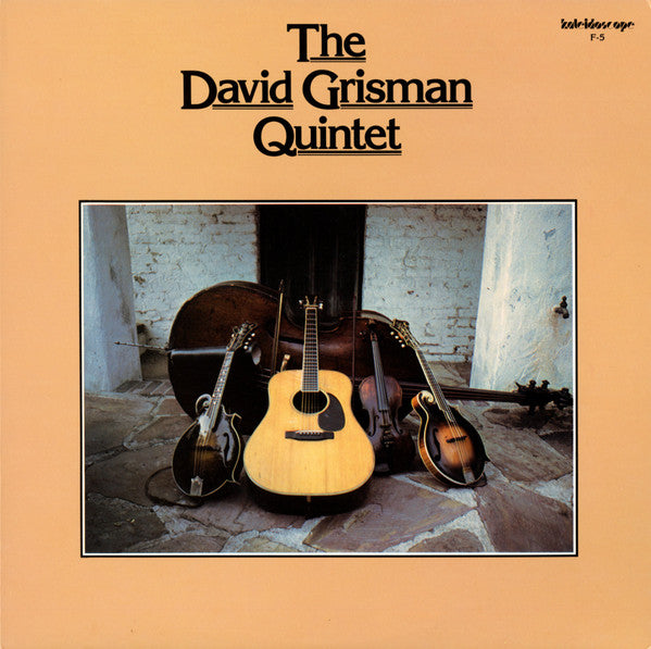 David Grisman Quintet : The David Grisman Quintet (LP, Album, RE)