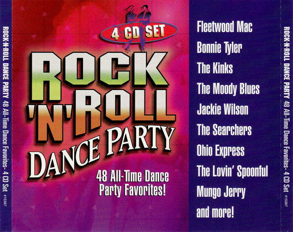 Various : Rock 'N' Roll Dance Party (4xCD, Comp)