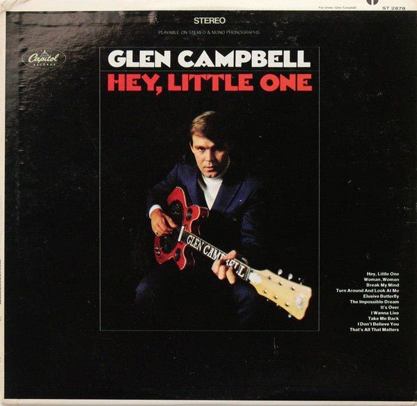 Glen Campbell : Hey, Little One (LP, Album, Scr)