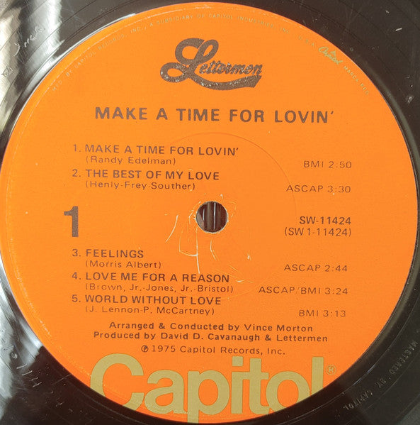 Lettermen* : Make A Time For Lovin' (LP, Los)