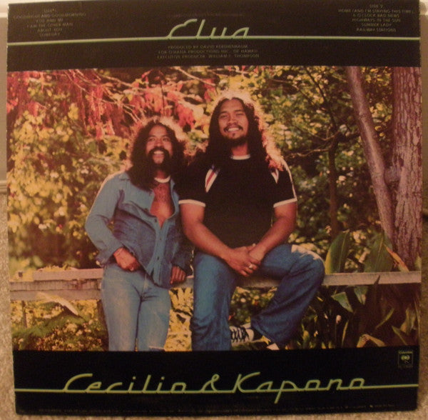 Cecilio & Kapono : Elua (LP, Album)