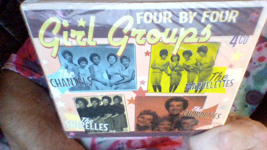 The Chantels, The Marvelettes, The Shirelles, The Chordettes : Four By Four Girl Groups (4xCD, Comp)
