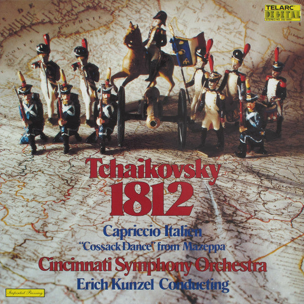 Tchaikovsky*, Cincinnati Symphony Orchestra, Erich Kunzel : 1812 / Capriccio Italien / "Cossack Dance" From Mazeppa (LP, Gat)