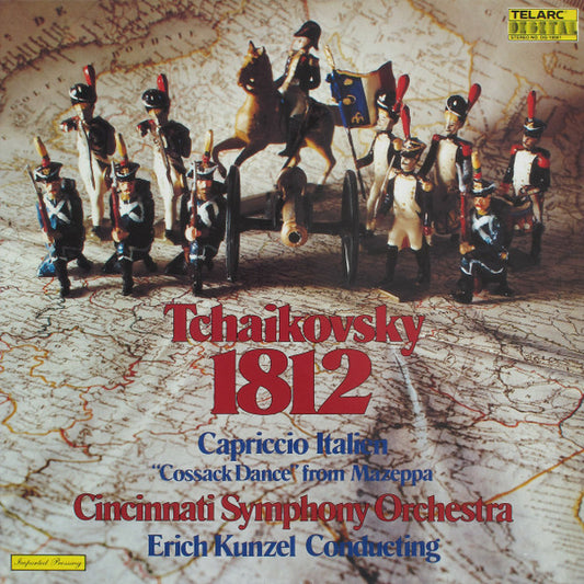 Tchaikovsky*, Cincinnati Symphony Orchestra, Erich Kunzel : 1812 / Capriccio Italien / "Cossack Dance" From Mazeppa (LP, Gat)